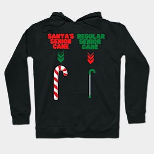 Santa's Senior Cane, Santa Cane, Candy Cane Christmas, Santa Is Getting Older, Santa Claus, Happy Holidays, Funny Xmas, Christmas Humor, Christmas Present, Merry Christmas Hoodie